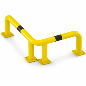 Odbojnica narożna różnoramienna Ø76,1 300/800x600