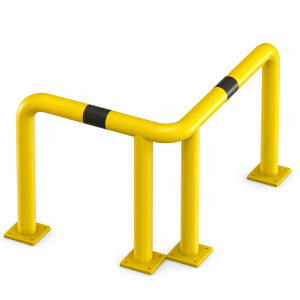 Odbojnica narożna różnoramienna Ø76,1 600/600x800