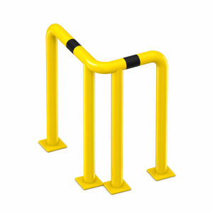 Odbojnica narożna różnoramienna Ø76,1 900/600x400