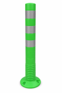 Słupek elastyczny PCV fi 80 mm, h=750mm T-Flex  zielony