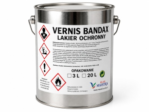 Vernis Bandax Lakier do linii - 3 litry
