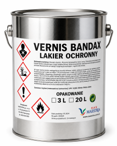 Vernis Bandax Lakier do linii - 20 litrów