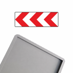 U-3c, U-3d, U-3 tablica prowadząca ciągła 1800x600 2 TYP docelowa