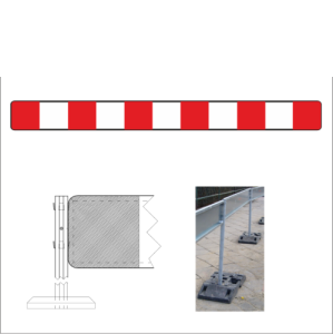 Zapora drogowa U-20a 2750x250 1 TYP z otworami