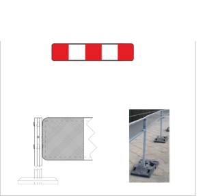 Zapora drogowa U-20a 1250x250 1 TYP z otworami 