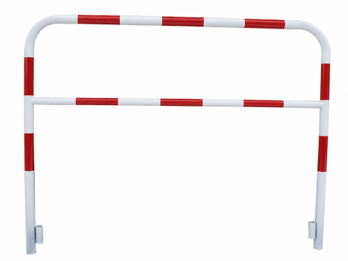 U-12a Bariera wygrodzeniowa drogowa L=1500 fi 60,3 mm biało czerwona