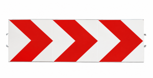 U-3, U-3c, U-3d tablica prowadząca odbl. 1 TYP 2400 x 600 mm z hakami