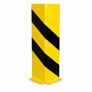 Stalowa odbojnica regałowa kątowa 160x160 mm h=1200 mm