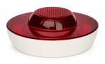 Kocie oczko szklane fi 100 mm czerwone LUX-3 PEO