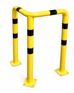 Bariera kątowa  3-nożna  Ø 76 mm H-600x600x600mm  malowana