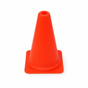 Pachołek 30 cm PVC miękki - bez pasów do sportów