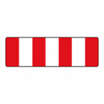 Zapora pojedyncza U-20b 1750x500 1 generacja  z otworami