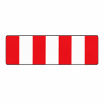 Zapora pojedyncza U-20b 1750x500 2 generacja z otworami