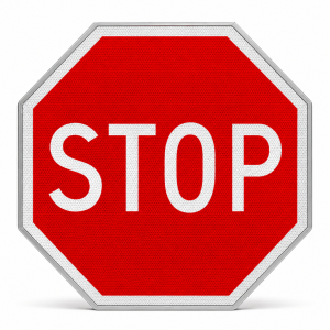 B-20 STOP  600 mm 2 typ 