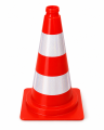 Pachołek drogowy PCV miękki 50 cm odblaskowy VB PVC