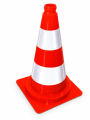 Pachołek drogowy PCV miękki 50 cm odblaskowy VB PC  sklep drogowy