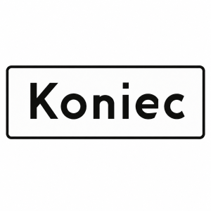 T-3a tabliczka koniec 600x200 1 typ