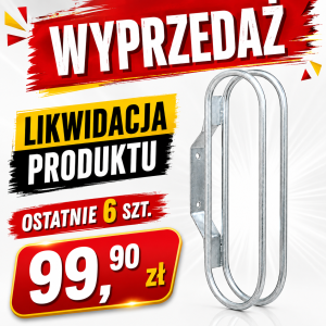 Stojak rowerowy naścienny