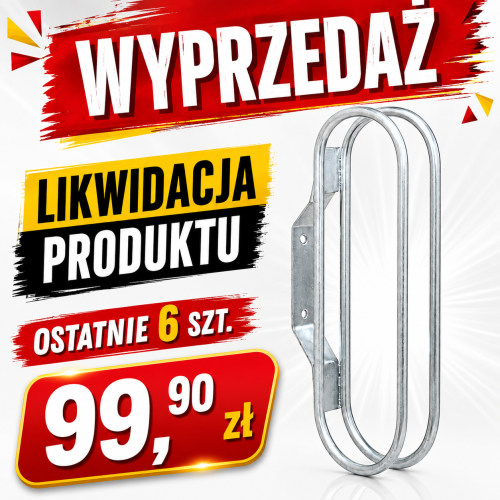 Stojak rowerowy naścienny na koło roweru