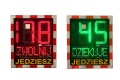 Radarowy wyświetlacz prędkości Speed LUX 230V – z akumulatorem