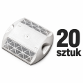 Biały odblask drogowy – 20 sztuk.png
