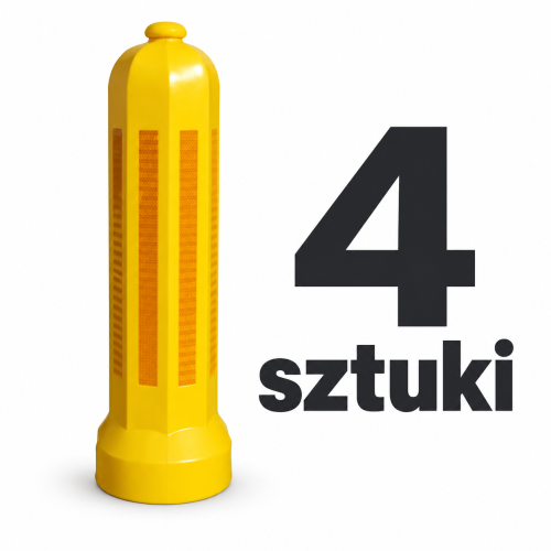 Słupki przeszkodowe U-5a II generacji – zestaw 4 pylonów