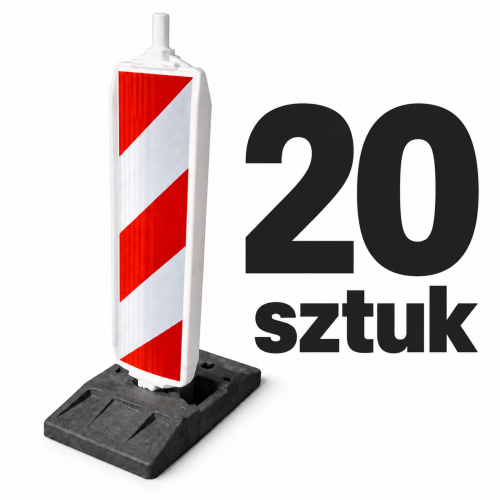 U-21a/U-21b PREMIUM RA1 z podstawami 25 kg – zestaw 20 kompletów