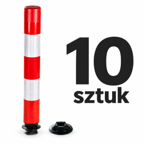 Słupek drogowy FLEXPIN H=1000 mm Swinback - zestaw 10 szt.