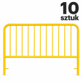 Żółta barierka piesza – 10 sztuk-1.png