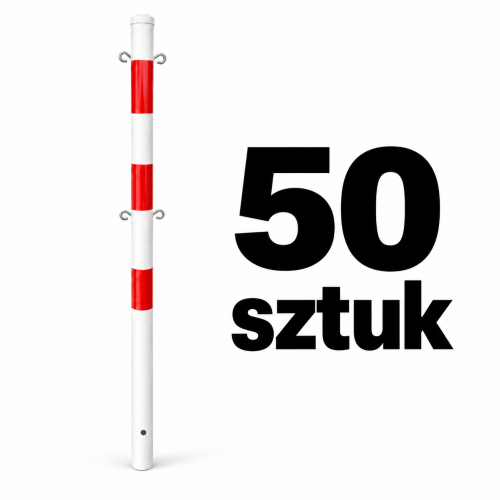 Biało-czerwony słupek, 50 sztuk-2.png