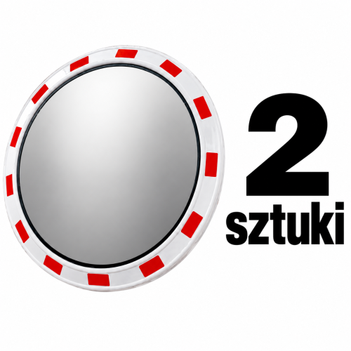 Wypukłe lustro drogowe, 2 sztuki.png