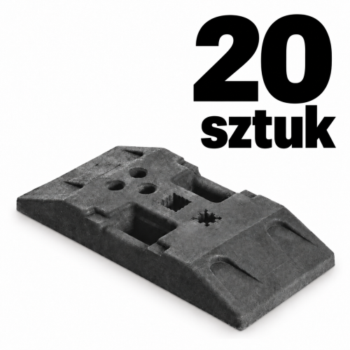 Gumowa podstawa znaku drogowego – 20 sztuk.png