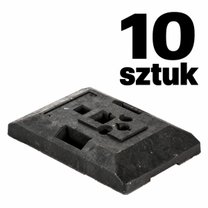 Podstawa pod znaki 16 kg PCV P018 - zestaw 10 szt.