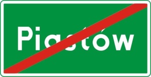 Znak kierunku i miejscowości E-18a WZÓR