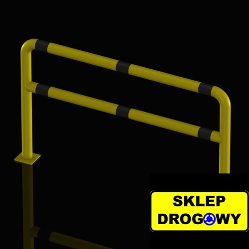 Barierka ochronna liniowa przykręcana &Oslash;76,1 1100/1800