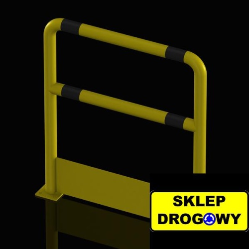 Barierka ochronna z progiem przykręcana &Oslash;60,3 1100/1000