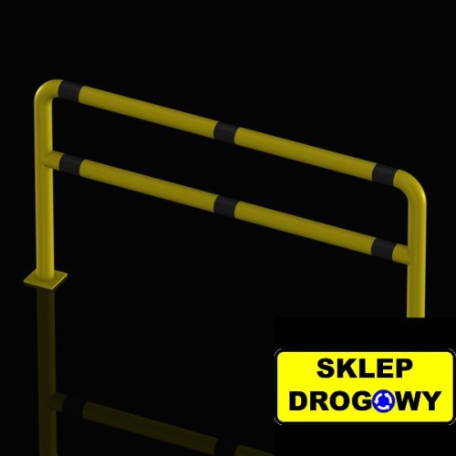 Barierka ochronna liniowa przykręcana &Oslash;76,1 1100/2000