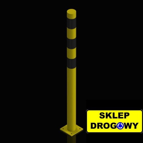 Odbojnica słupowa przykręcana &Oslash;76,1 h1200