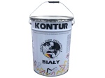Farba drogowa KONTUR biała 20L = 33 kg farba do pasów RAL 9016