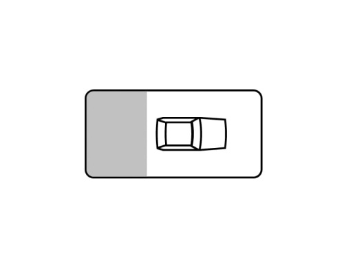 T-30b tabliczka 600x300 folia odblaskowa 1 typu, uchwyty w kpl.