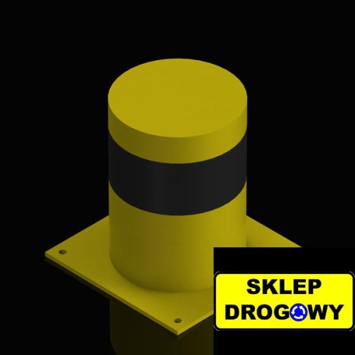 Odbojnica słupowa przykręcana &Oslash;219,1 h300