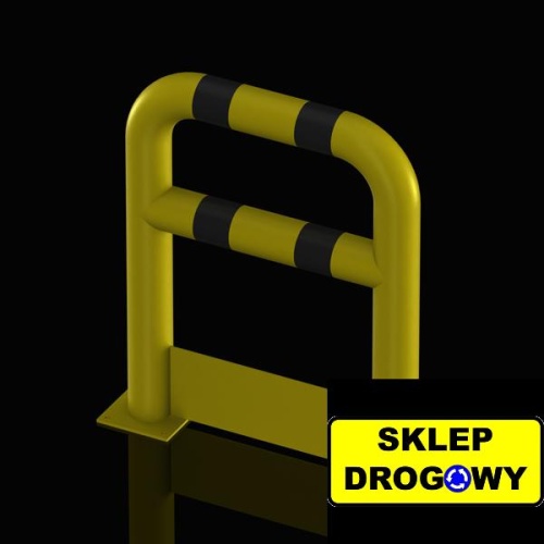 Barierka ochronna z progiem przykręcana &Oslash;114,3 1100/1000