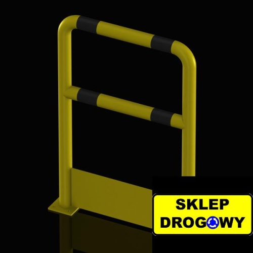 Barierka ochronna z progiem przykręcana &Oslash;60,3 1100/800