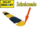 Zakończenie progu podrzutowego Slowly 5 250x400x50 czarne