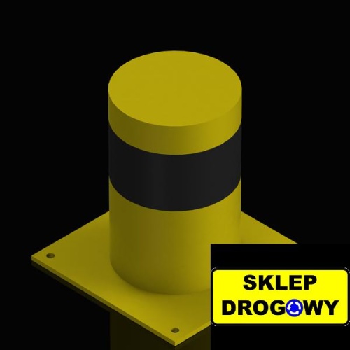 Odbojnica słupowa przykręcana &Oslash;193,7 h300