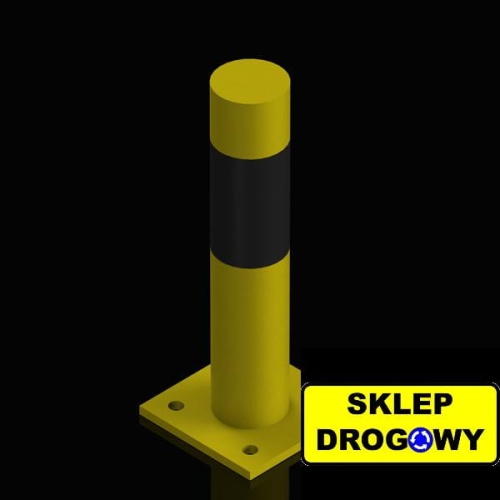 Odbojnica słupowa przykręcana &Oslash;60,3 h300