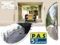 Lustro parkingowe szerokokątne 800x120x400