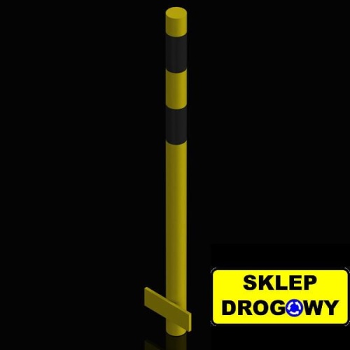 Odbojnica słupowa do wkopania &Oslash;48,3 h600