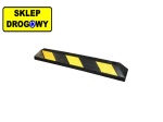Ogranicznik parkingowy czarno-żółty 900x150x100 mm PREMIUM