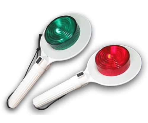 Lizak świetlny, tarcza do kierowania ruchem